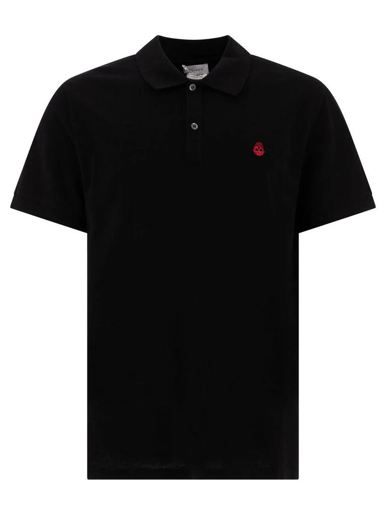 Alexander McQueen Alexander Mcqueen "Inverted Skull" Polo Shirt 1
