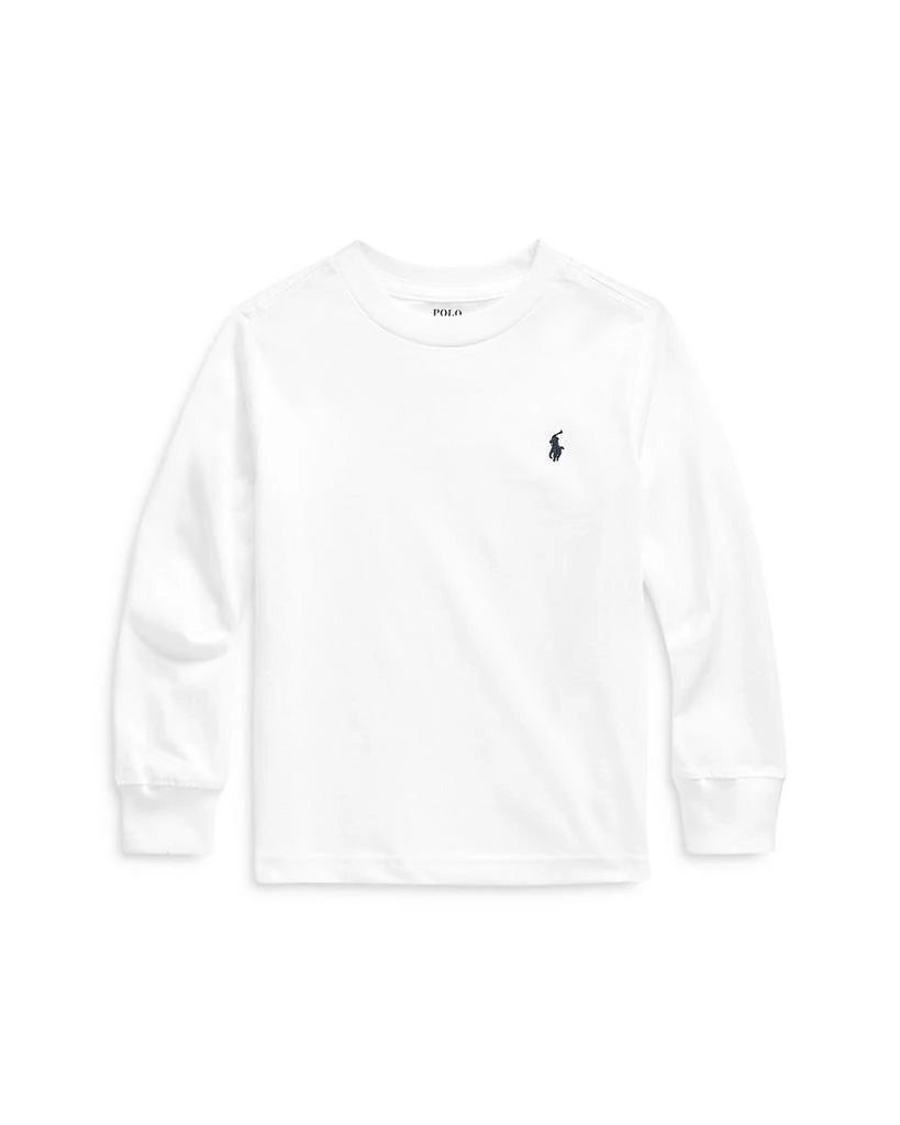 Ralph Lauren Boys' Cotton Long Sleeve Tee - Little Kid, Big Kid