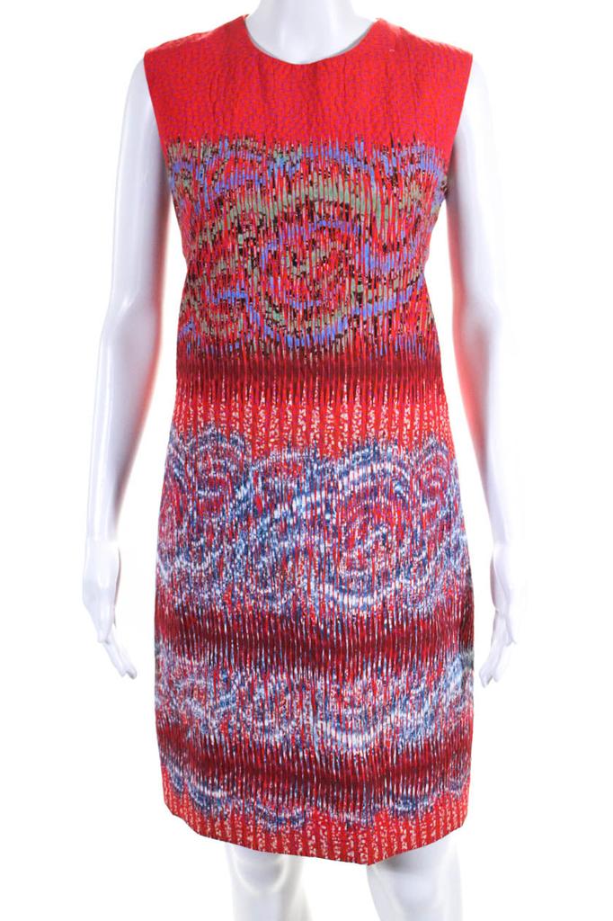 PETER PILOTTO PETER PILOTTO Womens Abstract Print Sleeveless Dress Multi Colored