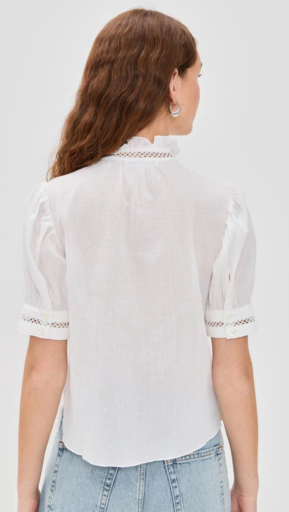 FRAME The Ruffle Collar Top 2