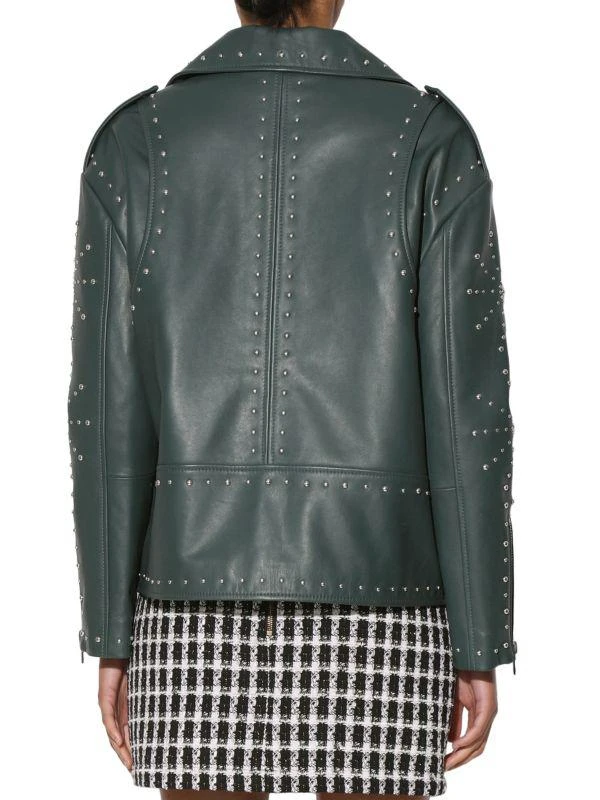 Walter Baker Skyler Studded Leather Biker Jacket 2