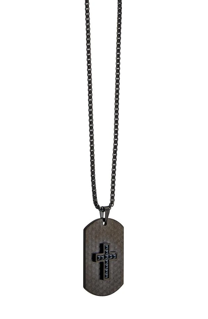 AMERICAN EXCHANGE Cross Dog Tag Necklace & ID Bracelet Set 5