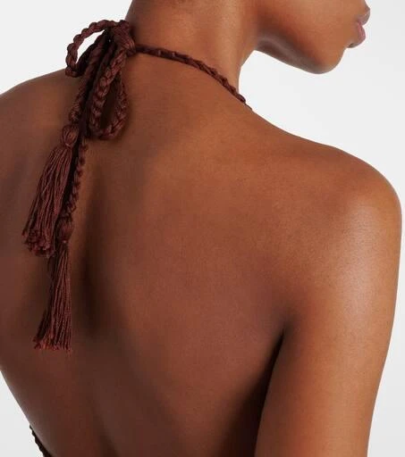 ANNA KOSTUROVA Striped crochet bikini top 5