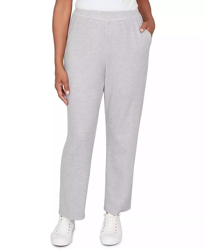 Alfred Dunner Petite Comfort and Joy Slant Pocket Short Length Pants