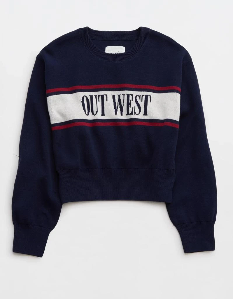 Aerie Aerie Cropped Sweater 3