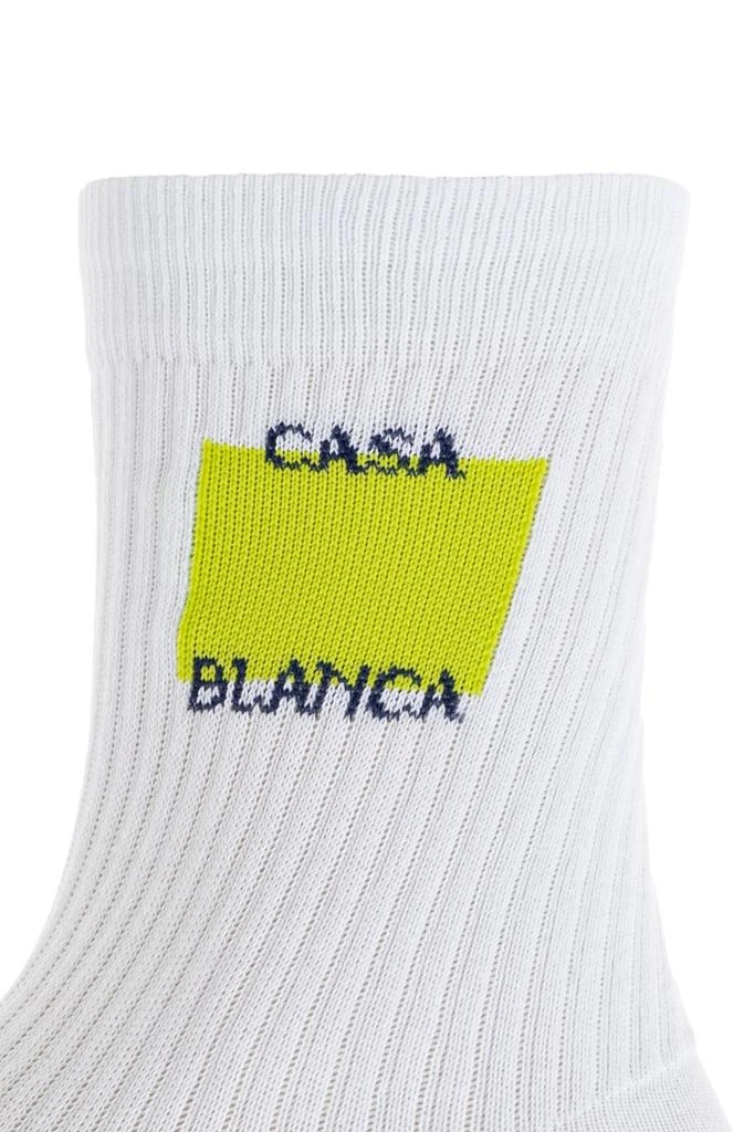 Casablanca Socks with logo 2