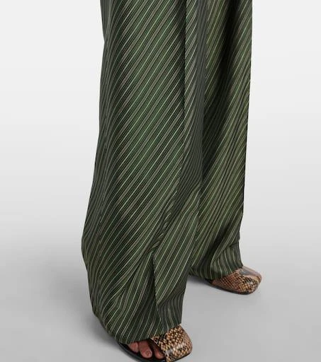 Dries Van Noten Striped high-rise wide-leg pants 5
