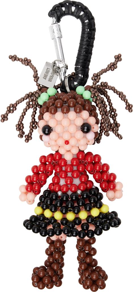 CHOPOVA LOWENA Multicolor Laura Doll Bag Charm Keychain