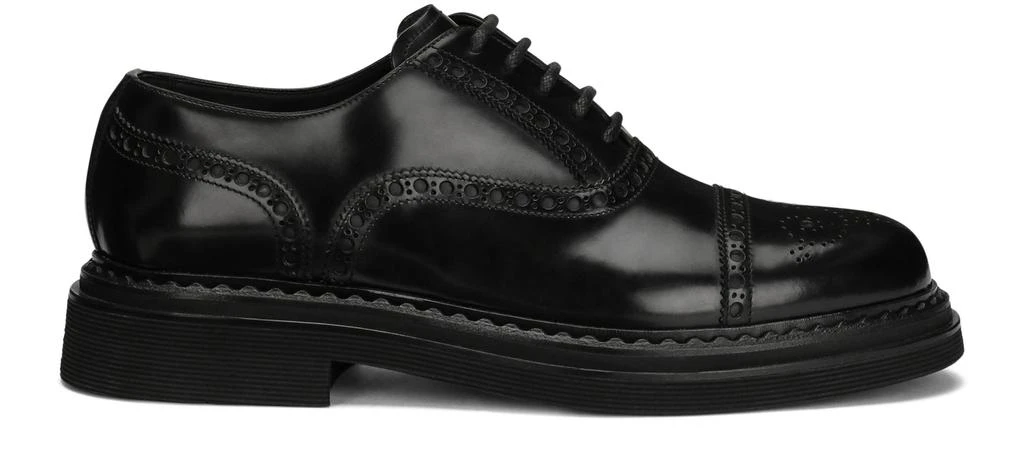 Dolce & Gabbana Brushed Calf Leather Oxford Shoes 2