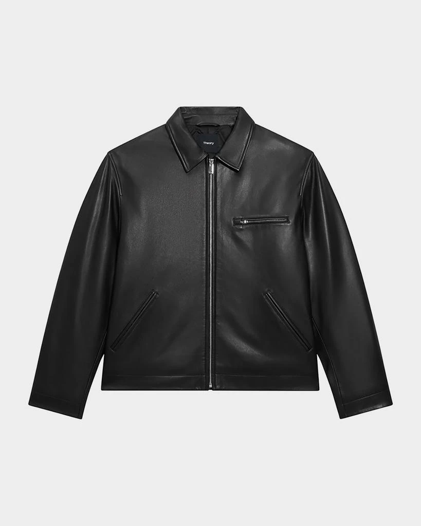 Theory Men's Leather Workwear Jacket 1