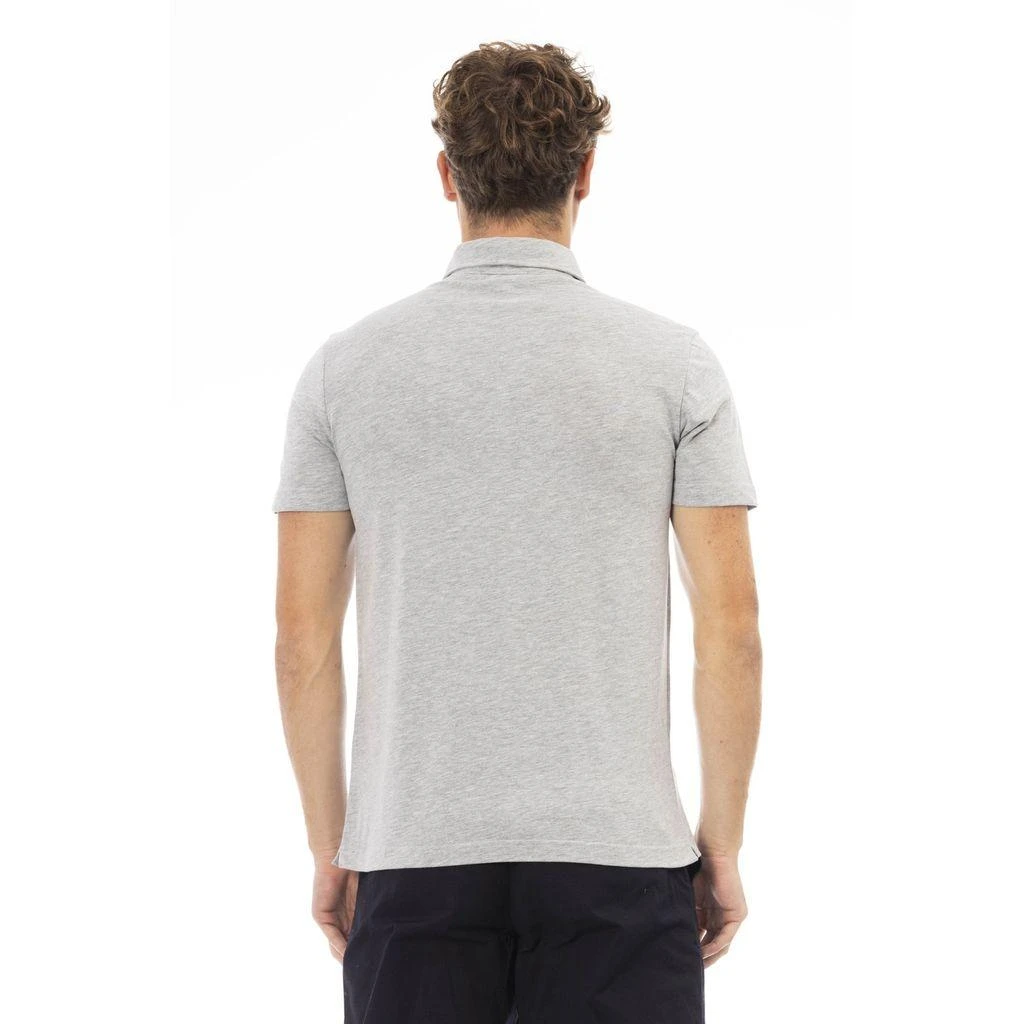 Baldinini Trend Polo Grey Men 3