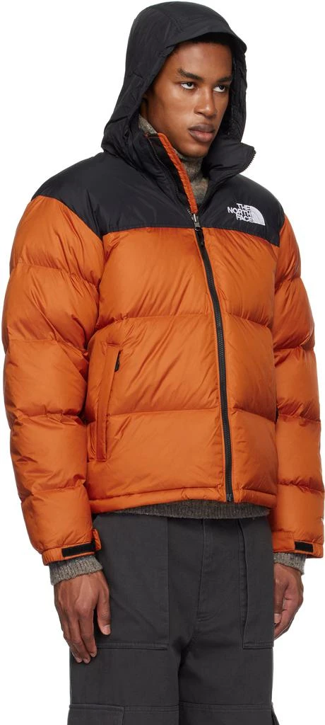 The North Face Orange 1996 Retro Nuptse Down Jacket 4