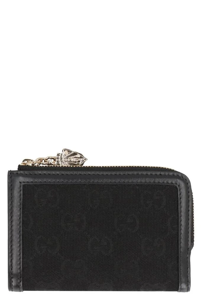 Gucci Gucci Gg Mini Fabric Wallet 1
