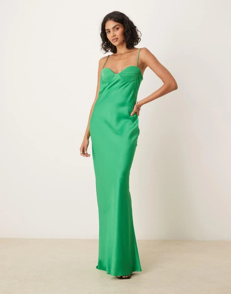 mango green maxi dress Ripe Mango Halter Maxi Dress Green main image 0