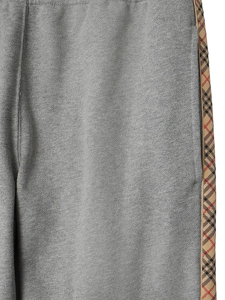 Burberry Sid Check Cotton Sweatpants 5