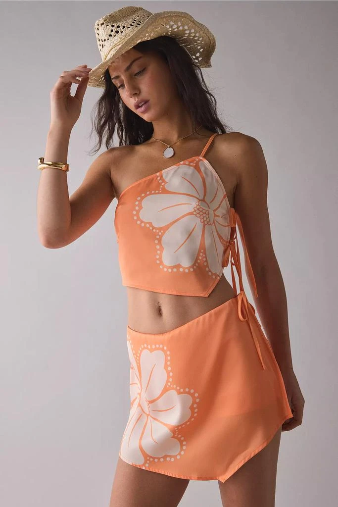 Kimchi Blue Kimchi Blue Tatiana Asymmetrical One-Shoulder Tank Top & Skort Set 5