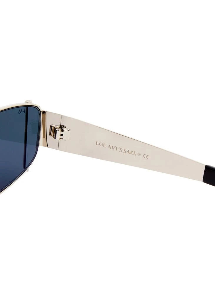 FOR ART'S SAKE Talia rectangle-frame sunglasses  3