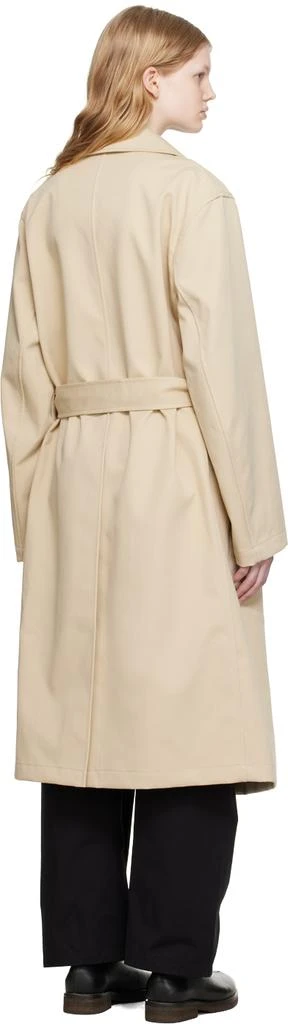 LEMAIRE Beige Military Trench Coat 3