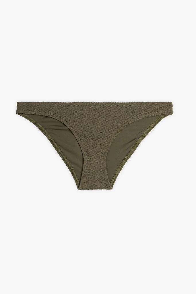 Zimmermann Textured low-rise bikini briefs 1
