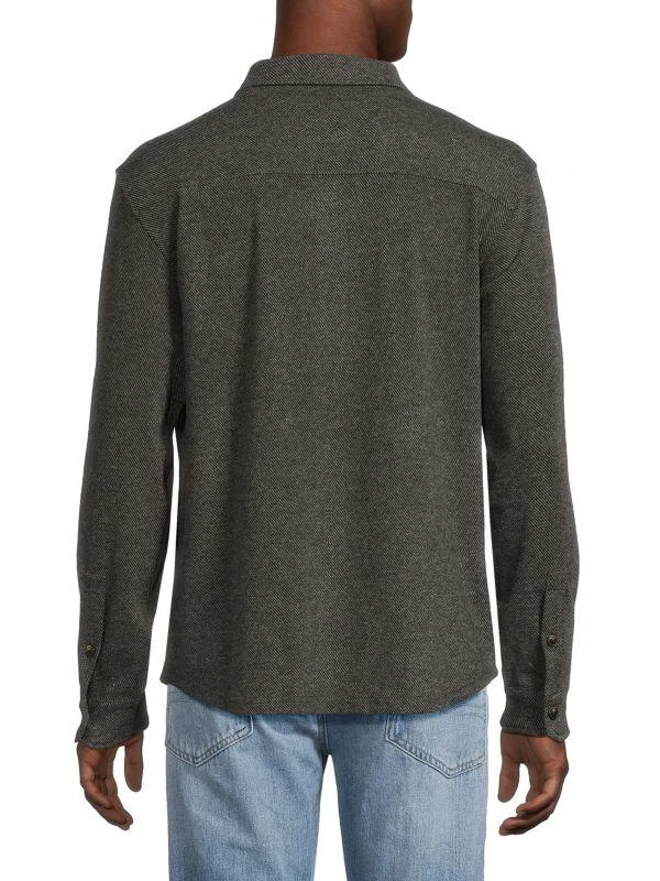 BUFFALO David Bitton Sigge Textured Long-Sleeve Shirt 2