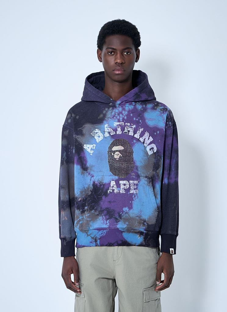A Bathing Ape Tie-Dye Hooded Sweatshirt