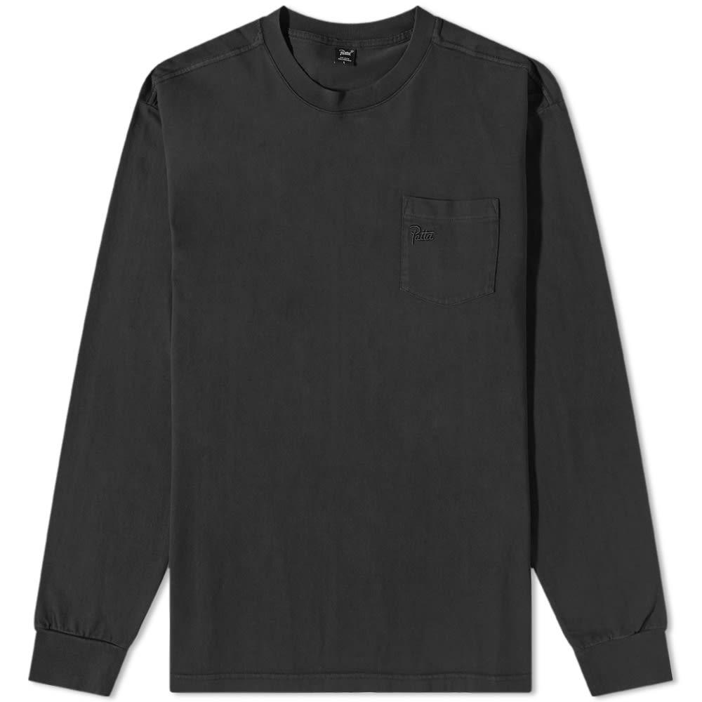 Patta Patta Basic Washed Pocket Long Sleeve T-Shirt