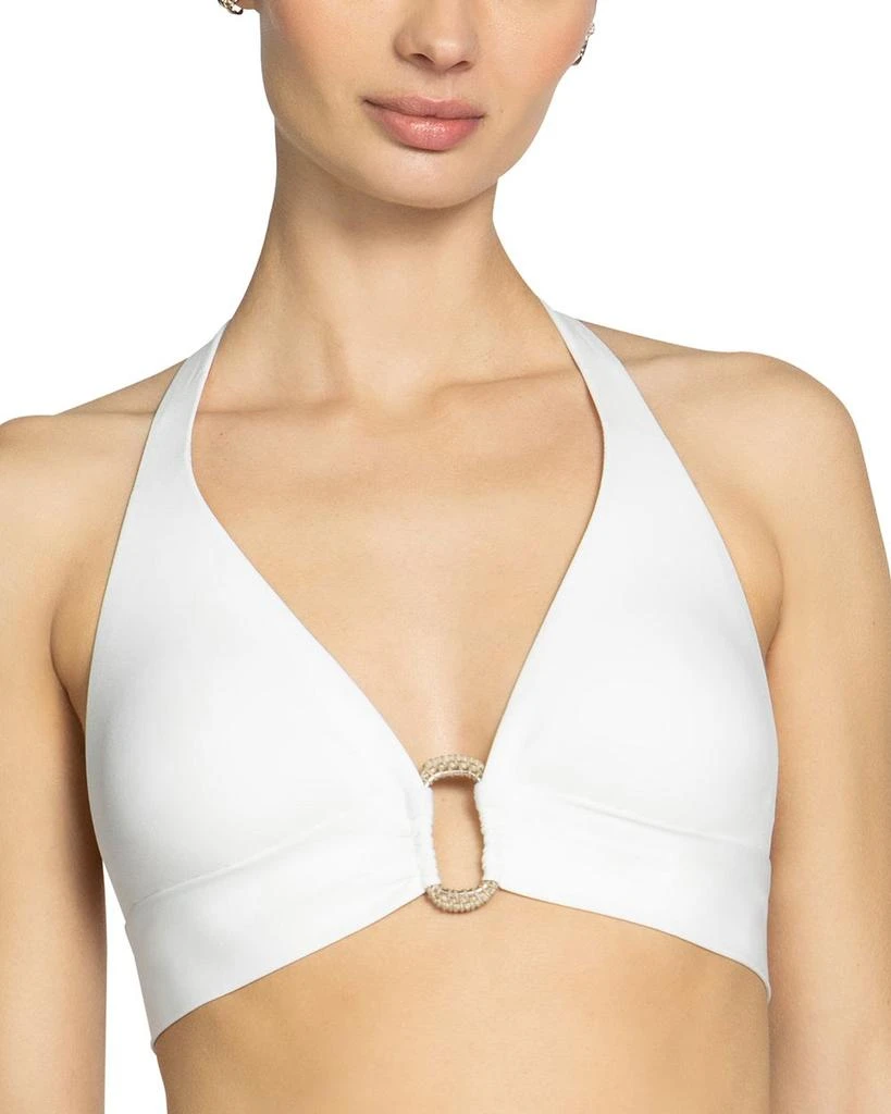 Robin Piccone Margot O Ring Halter Bikini Top 1