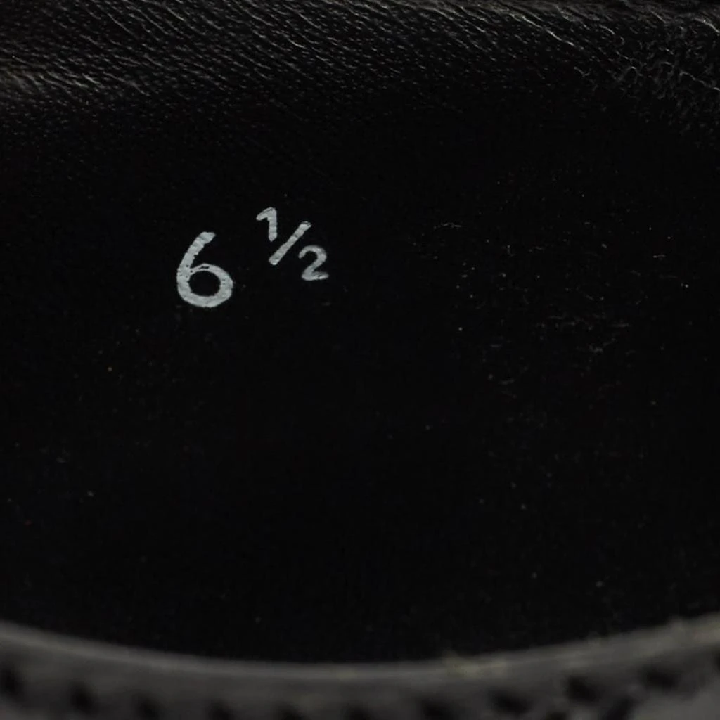 Dolce 
Gabbana Dolce 
Gabbana Black Leather and Mesh Derby Size 40.5 8