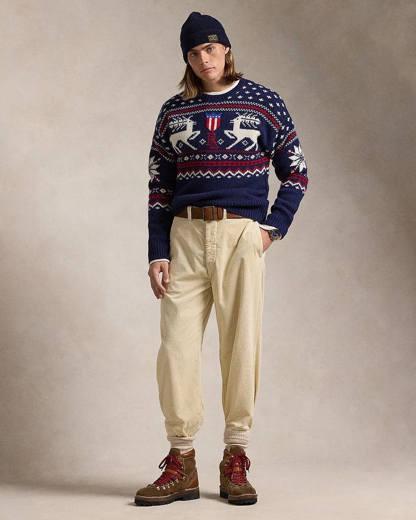 Polo Ralph Lauren Deer Jacquard Wool Sweater 2