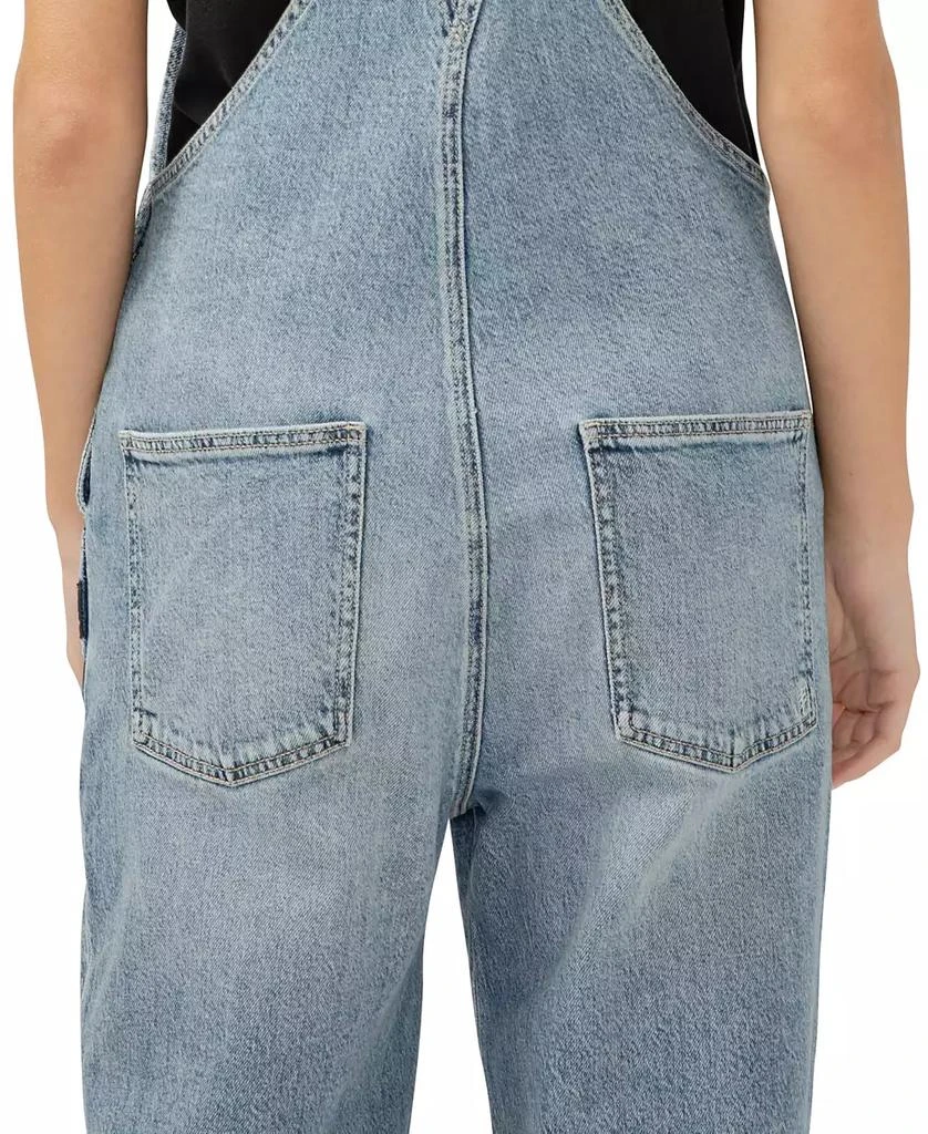 Silver Jeans Co. Women's 90s Baggy Straight Leg Overall Jeans 6