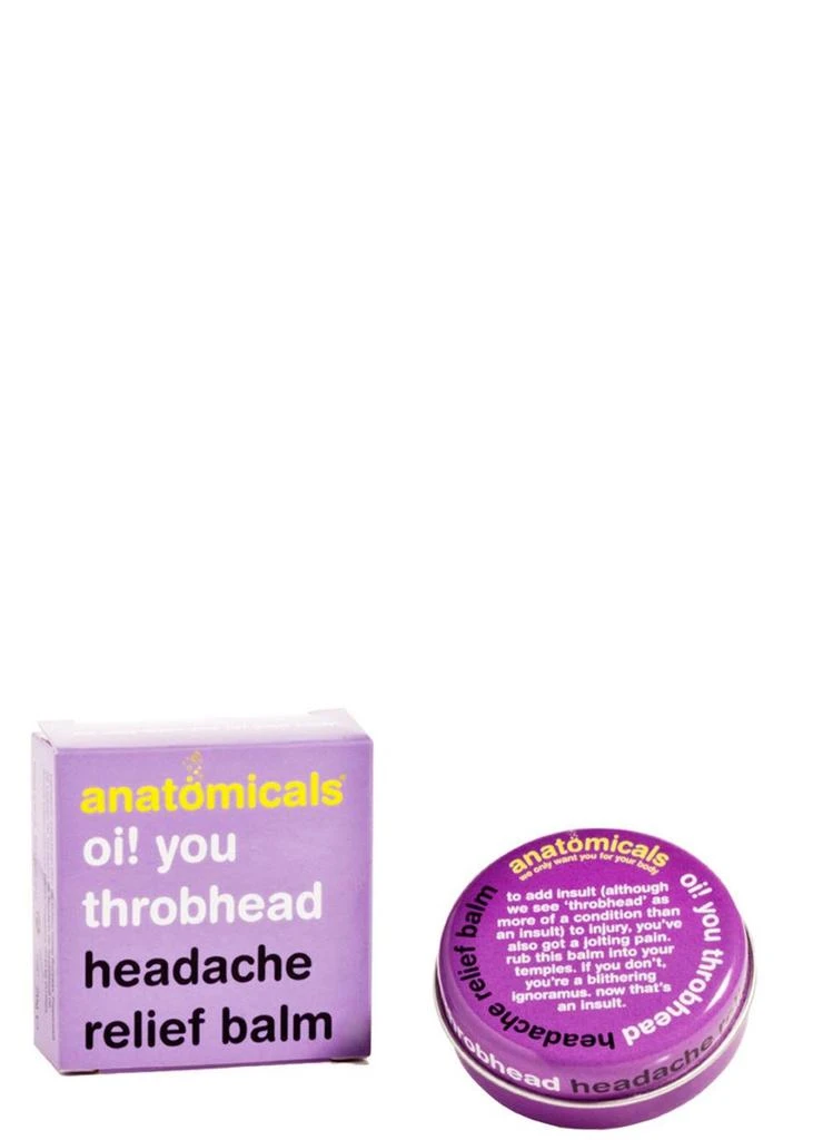 ANATOMICALS Oi! You Throbhead Headache Relief Balm 20g 1