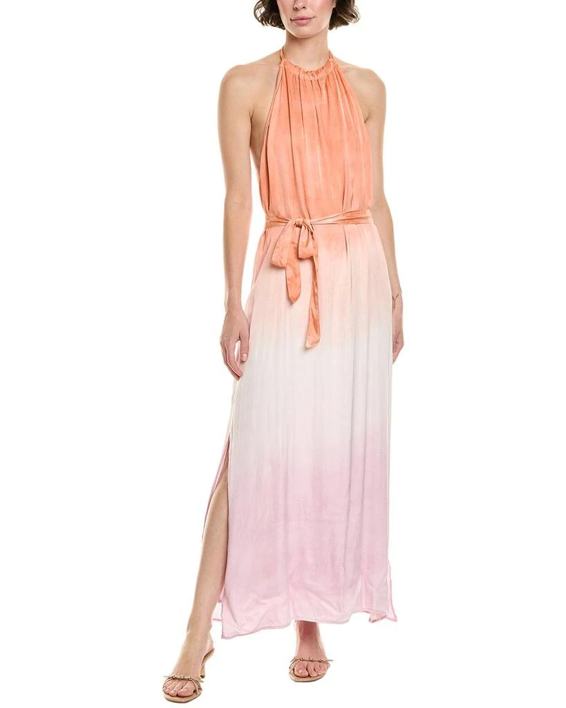 chinese dress ladies Flowy Hem Maxi Dress | Pinot Noir | L