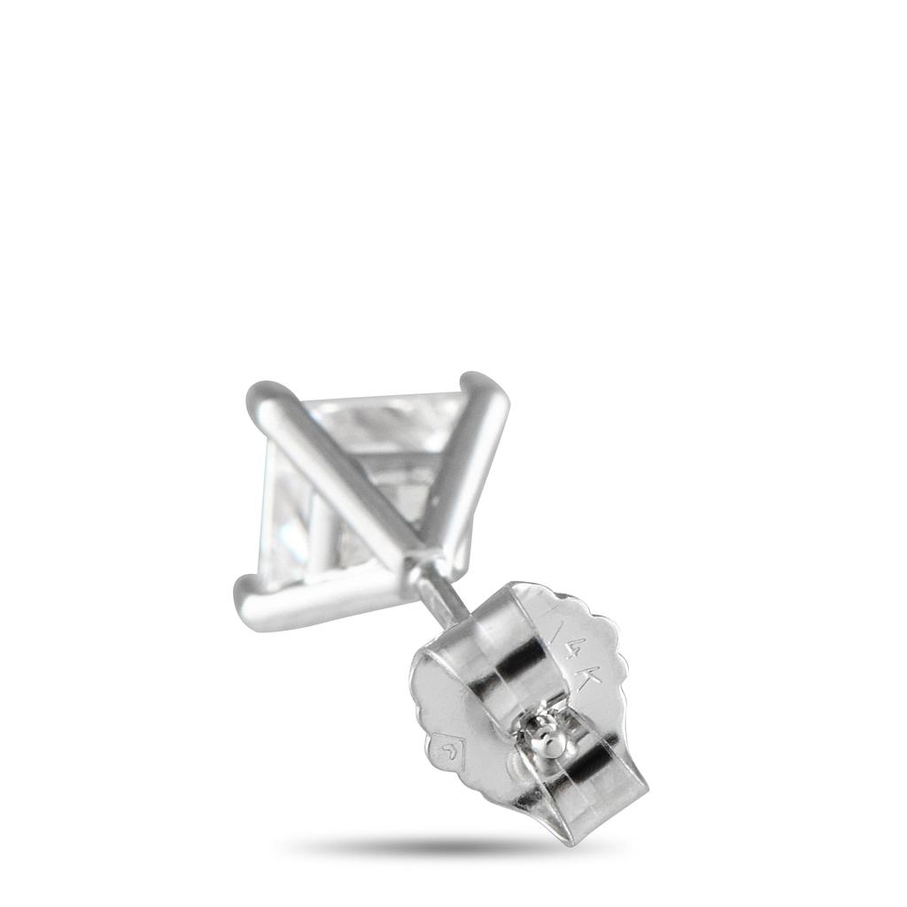 LB Exclusive 14K White Gold 1.0ct Lab-Grown Diamond Earrings MF13-051525