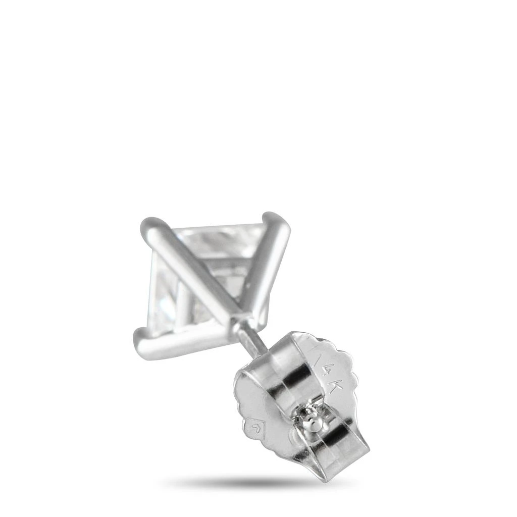 LB Exclusive 14K White Gold 1.0ct Lab-Grown Diamond Earrings MF13-051525 2