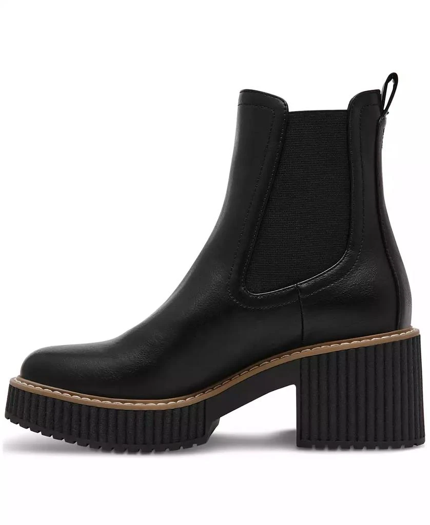 DV Dolce Vita Women's Darcel Lug Sole Platform Chelsea Booties 8