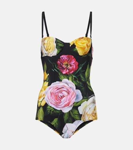 Dolce 
Gabbana Floral printed swimsuit 1