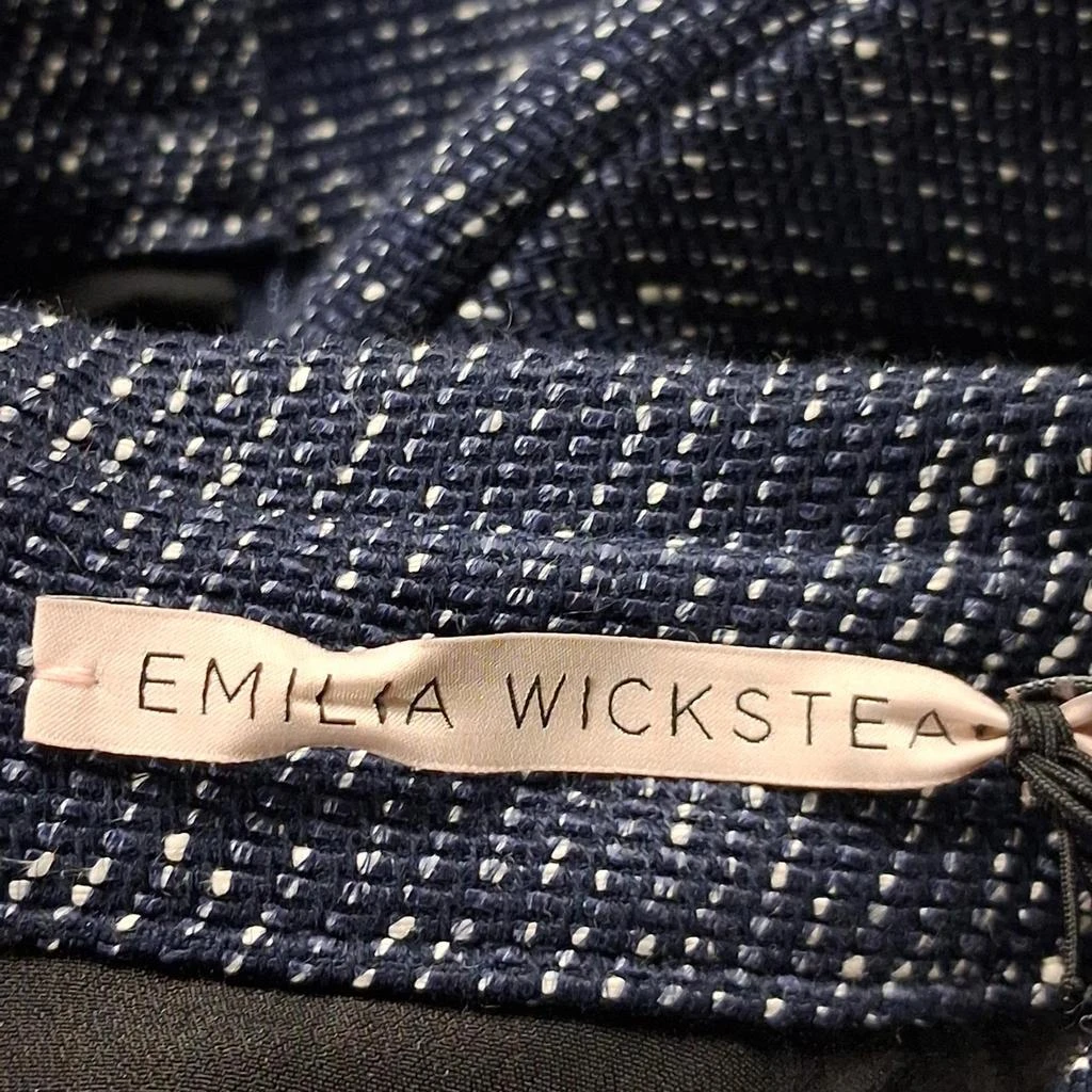 Emilia Wickstead Jody Belted Denim Midi Shirt Dress in Blue Cotton 3