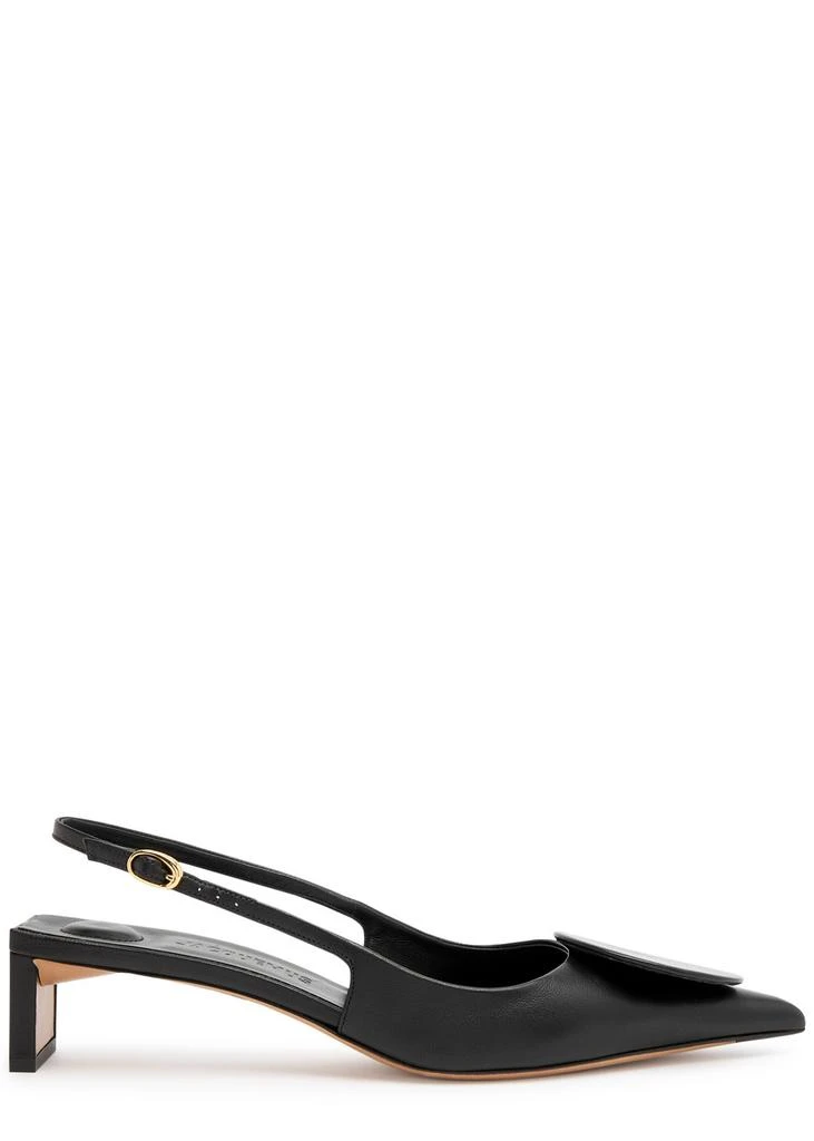 Jacquemus Les Slingbacks Duelo leather pumps 1