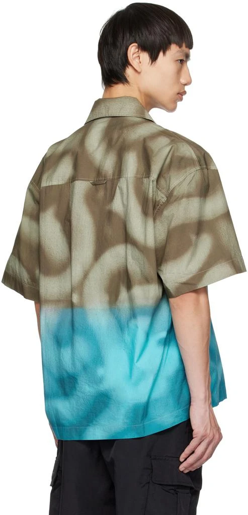 Awake NY Brown & Blue Gradient Shirt 3