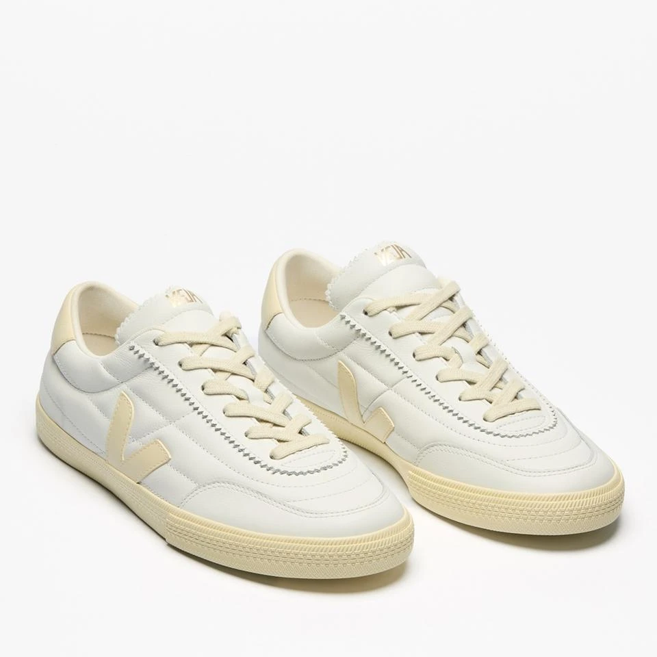 Veja VEJA WOMEN'S PANENKA LEATHER LOW TOP TRAINERS 2