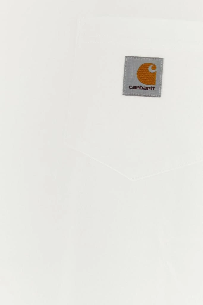 Carhartt WIP White cotton S/S Pocket T-shirt 3