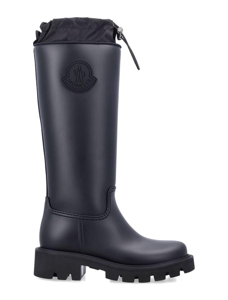 Moncler Acqua High Rain Boots Khaki Green Men's 11 44