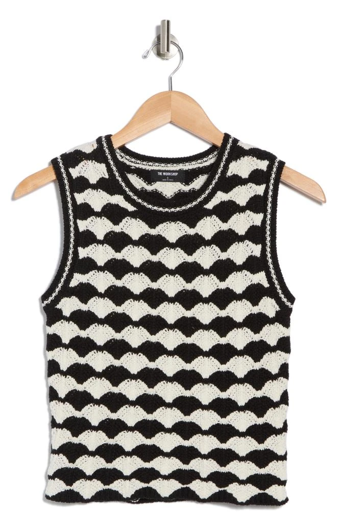 Blu Pepper Scallop Knit Top 3