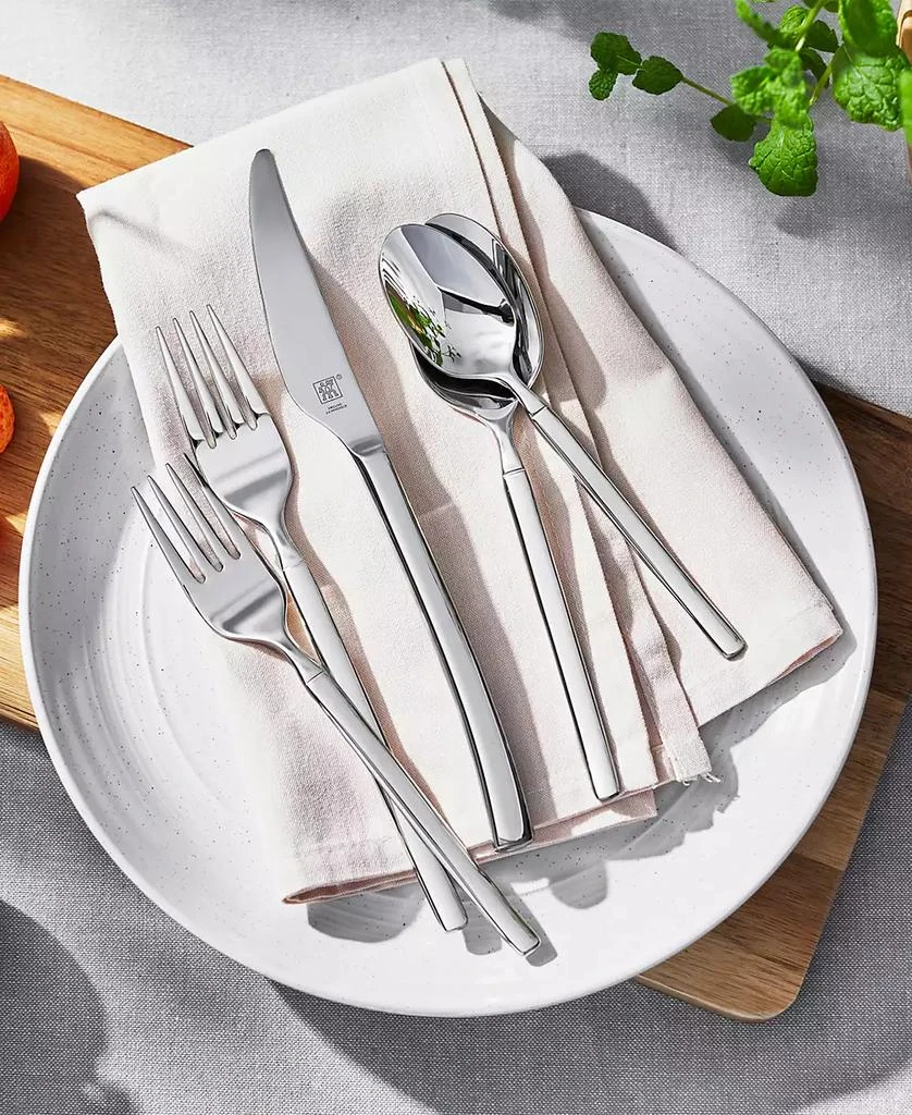 ZWILLING Opus 18/10 Stainless Steel 20 Pc. Flatware Set, Service for 4 2
