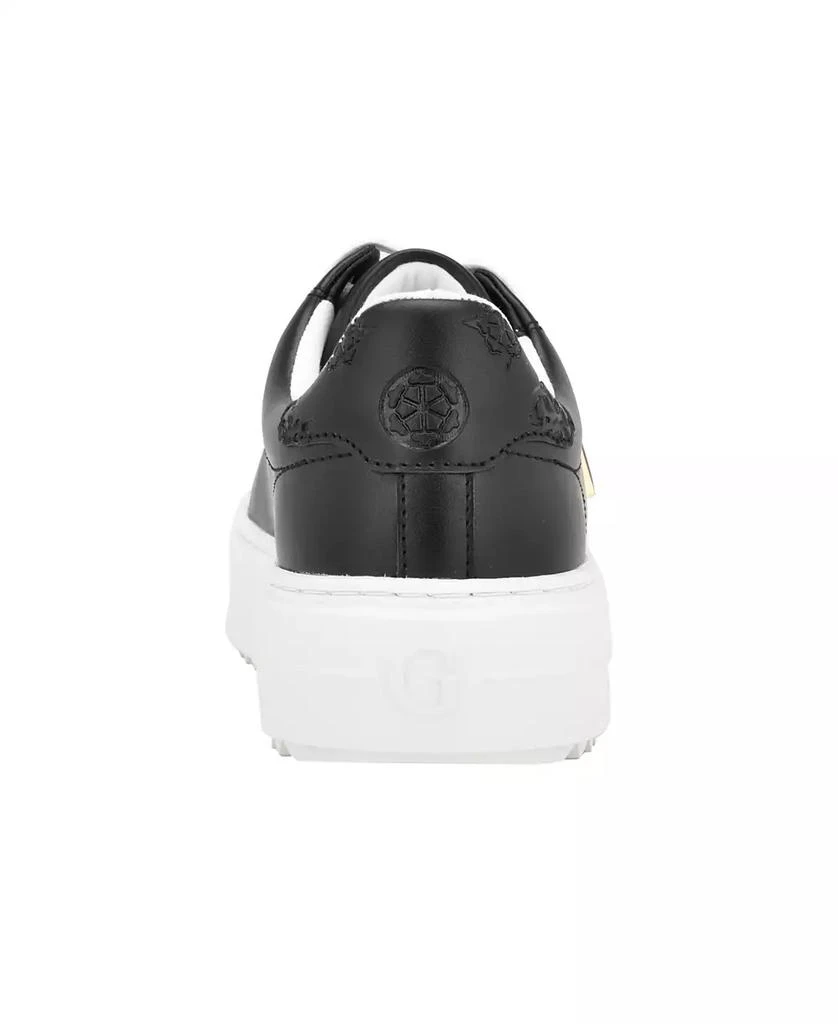 GUESS Women
s Denesa Treaded Platform Lace-Up Sneakers 3
