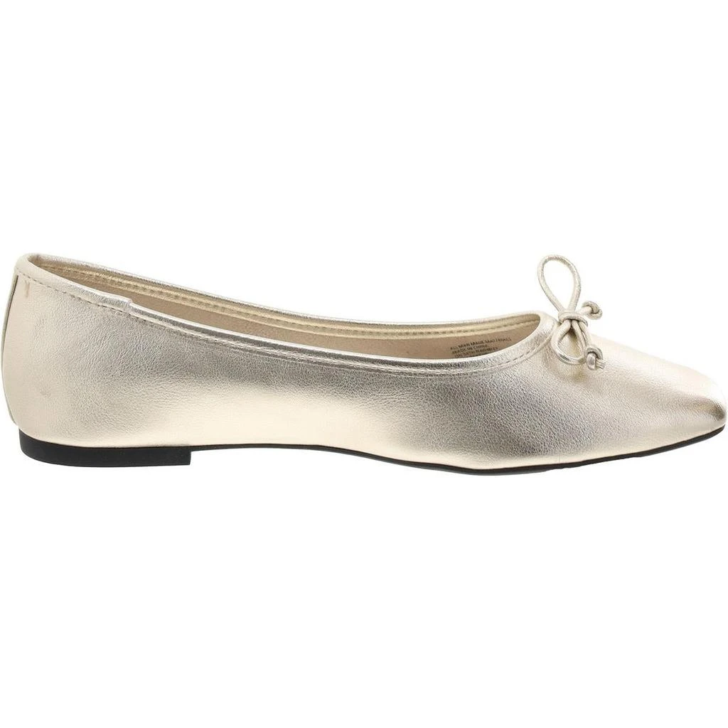 On 34th Naomiep Womens Faux Leather Slip On Ballet Flats 2