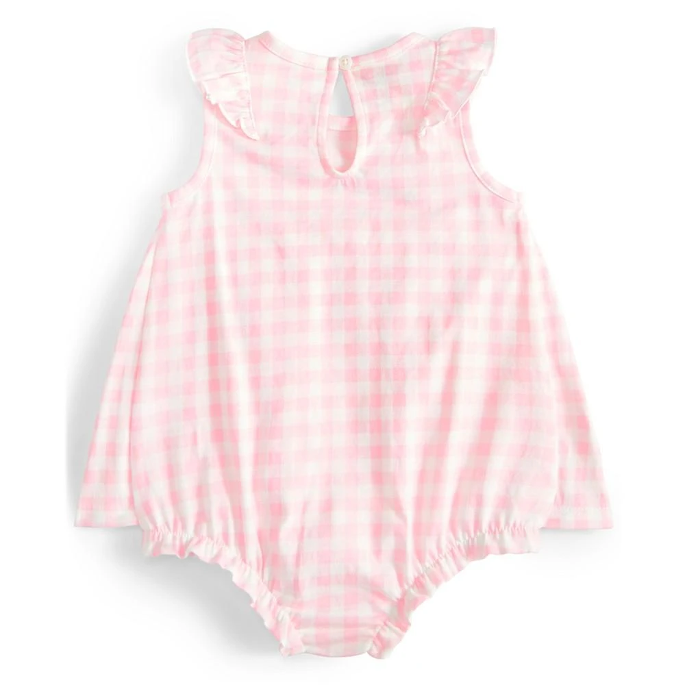 First Impressions Baby Girls Coastal Gingham Skirted Sunsuit, Created for Macy's 2