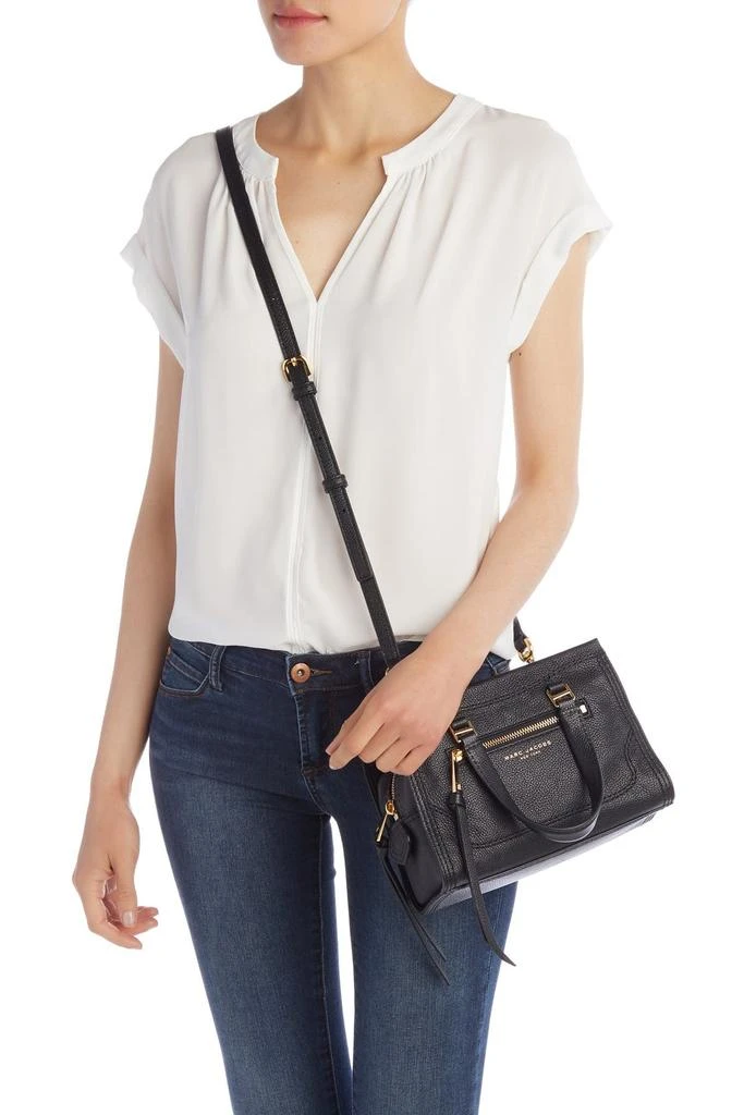 Marc Jacobs Mini Cruiser Pebbled Leather Crossbody Satchel 2