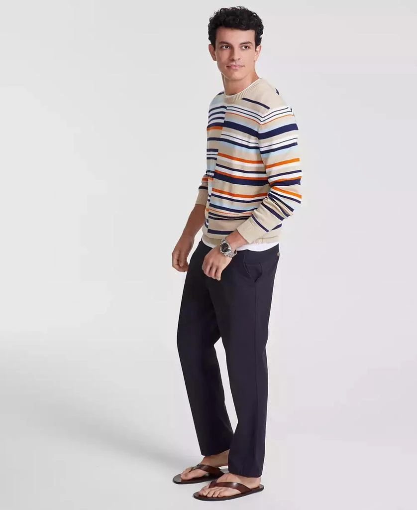 Club Room Men's Mixed Stripe Crewneck Sweater, Created for Macy's 2