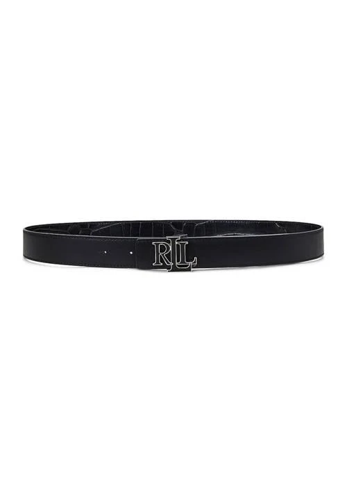 Ralph Lauren Ralph Lauren Logo Reversible Crocodile Embossed Belt 3